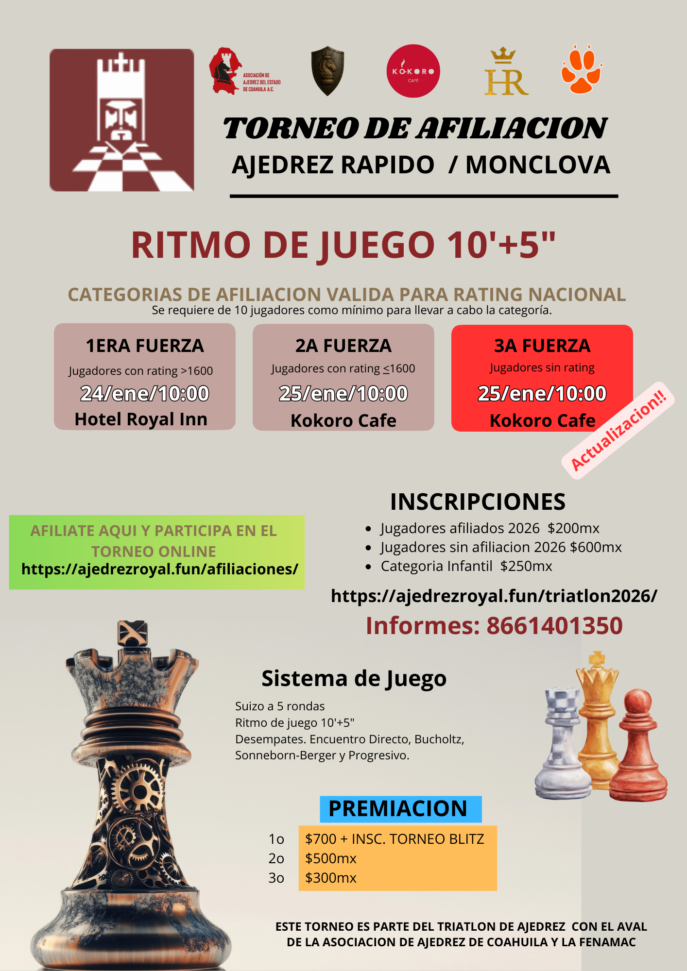 Flyer Triatlón 2026